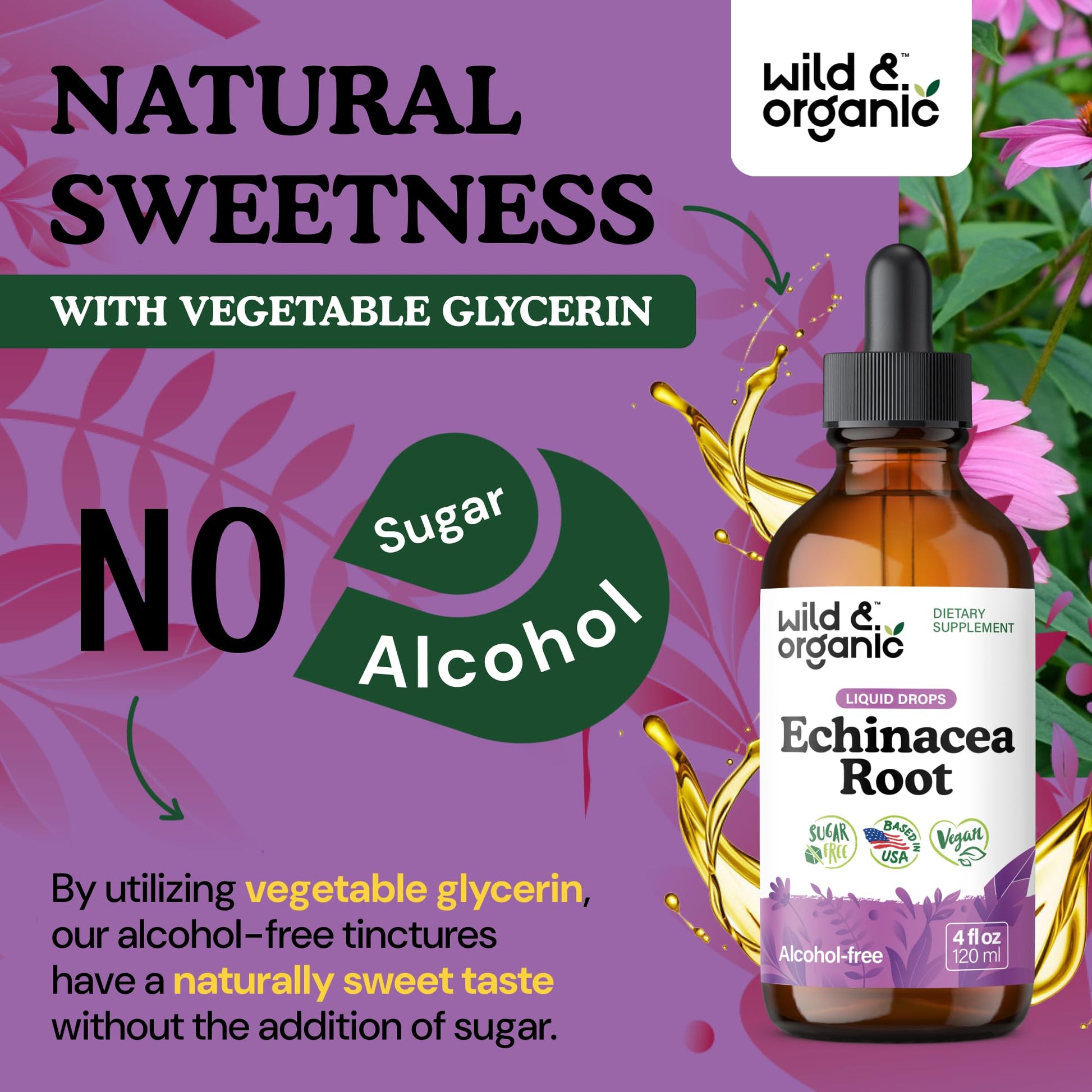 Authentic Wild and Organic immune support supplement packaging