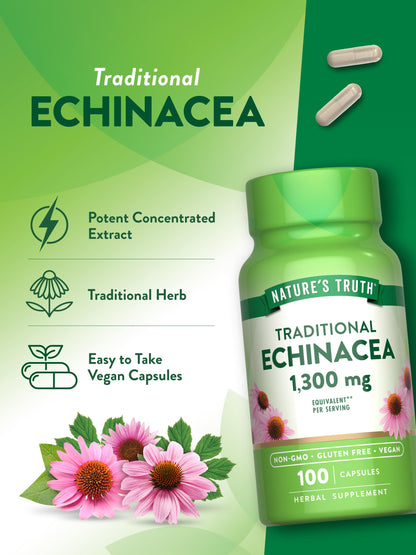 Close up of Nature's Truth immune support supplement bottle
