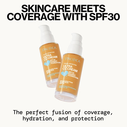 Pacifica radiant foundation with SPF for luminous skin