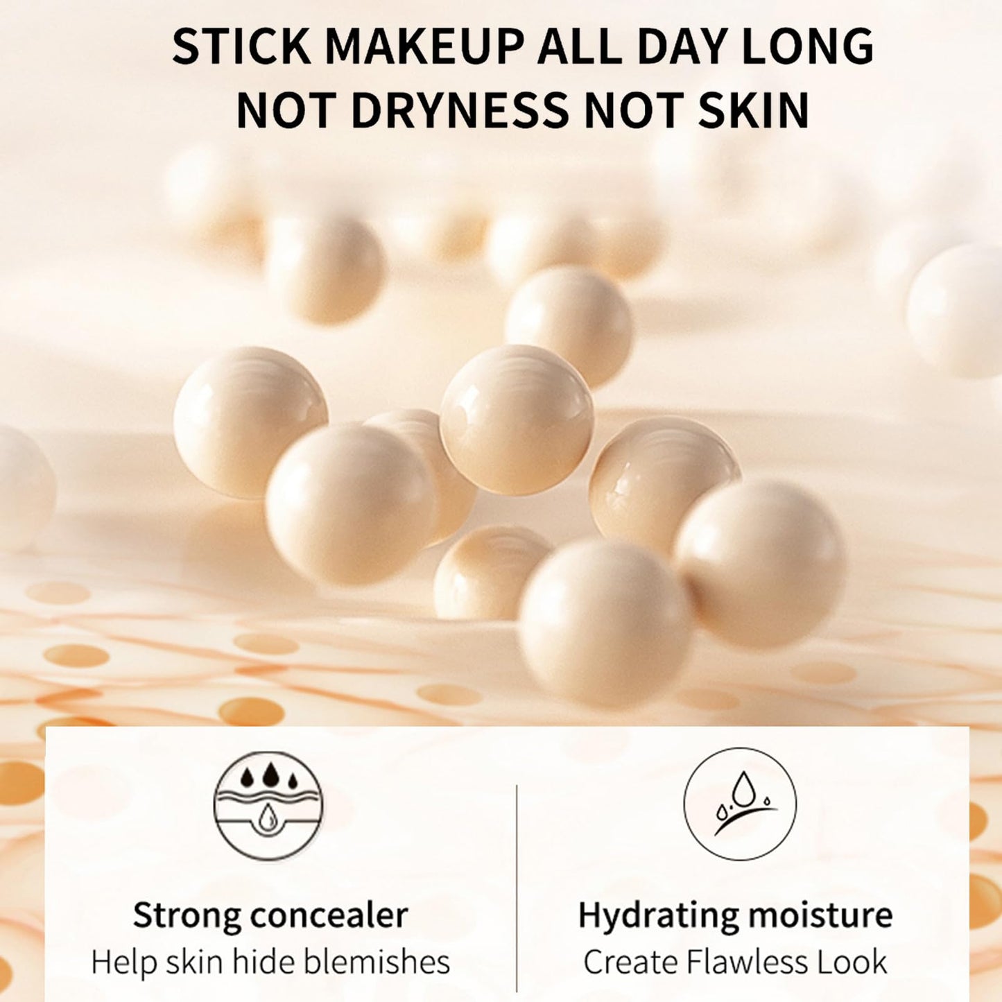 Laikme CC Cream showing pore coverage effect