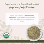 Starwest Botanicals Organic Kelp Powder packaging details and branding