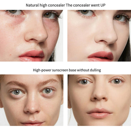 Model applying Laikme CC Cream for natural finish