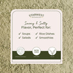 Texture of Starwest Botanicals Organic Kelp Powder close up