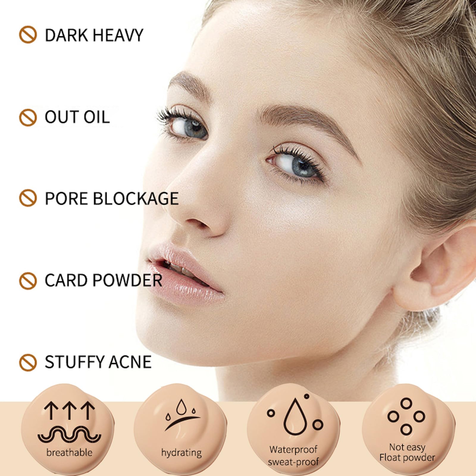 Laikme CC Cream tube details and SPF 50 label