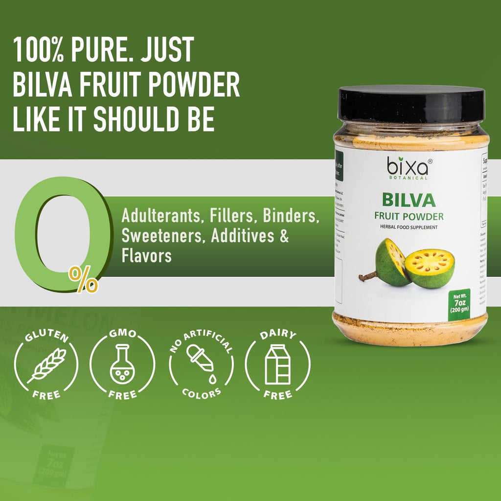 Bixa Botanical authentic wood apple supplement nutritional facts and dietary profile
