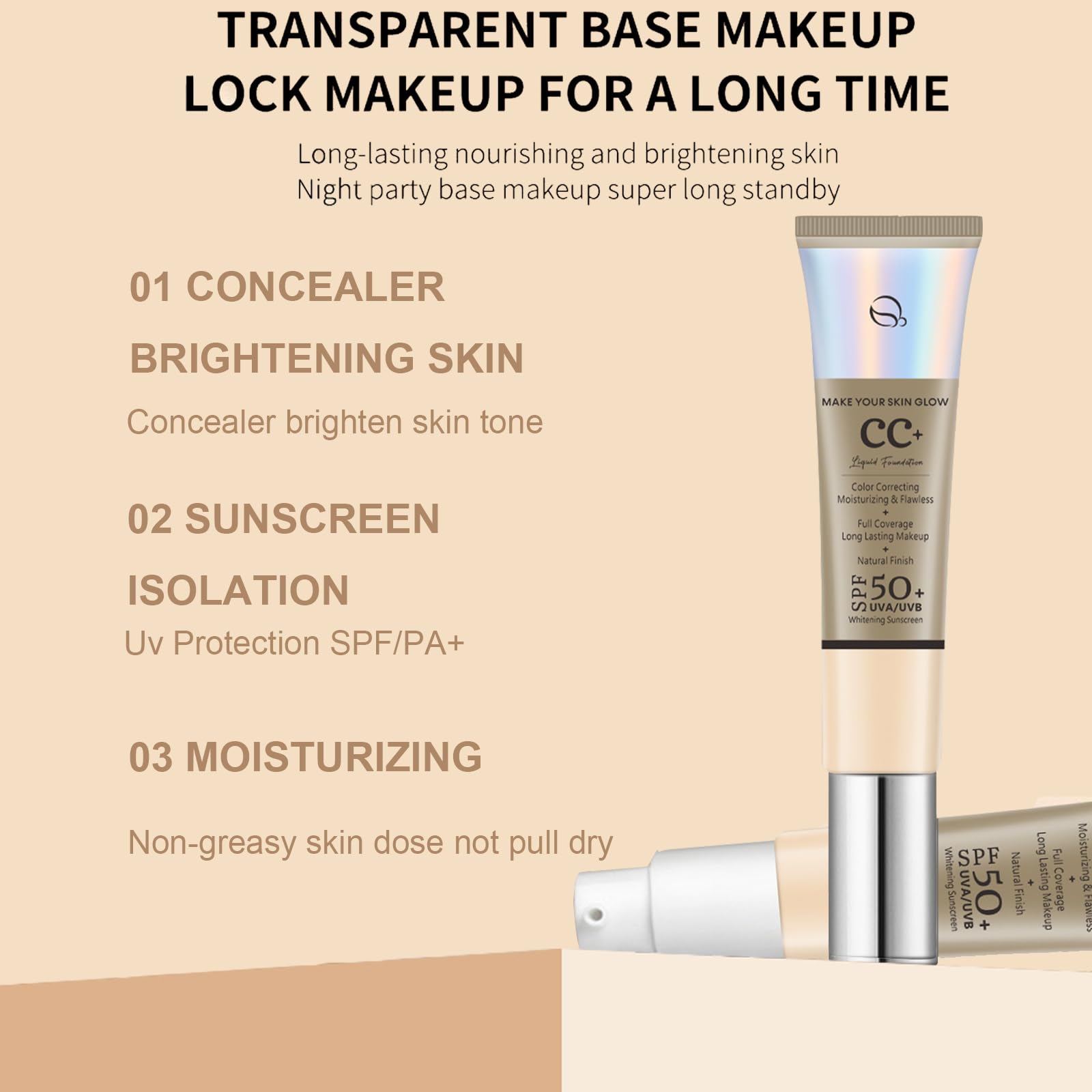 Laikme CC Cream packaging back view
