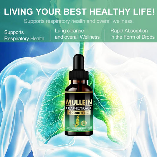 Ankuy Mullein liquid extract bottle with glass dropper
