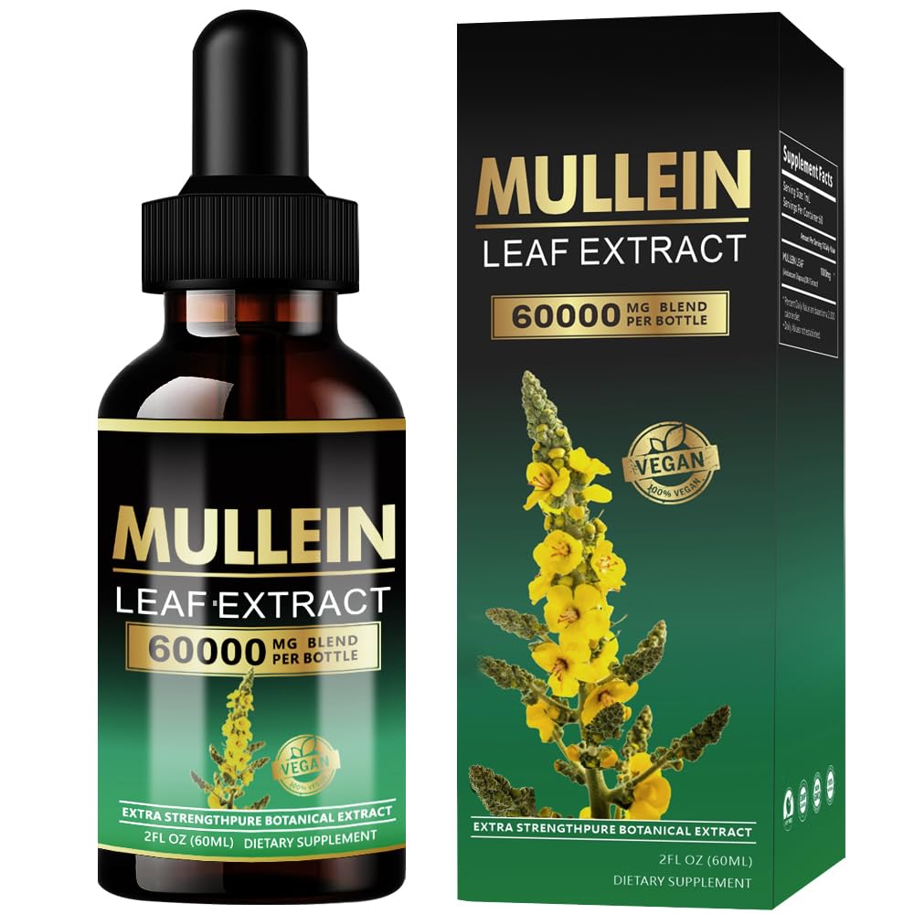 Vegan and Non-GMO symbols on Ankuy Mullein Drops box
