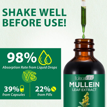 Vortexonix Mullein Leaf Extract 2.02 fluid ounces bottle