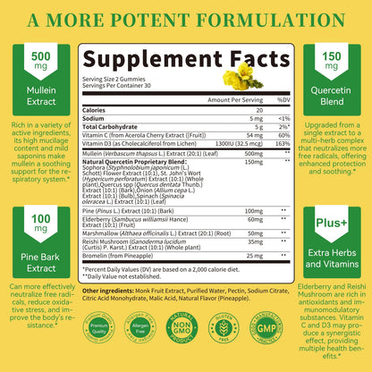 Lukaree lung cleanse supplement bottle labels