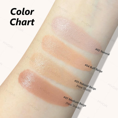 Texture swatch of Ownest Kyda Natural Beige BB cream foundation