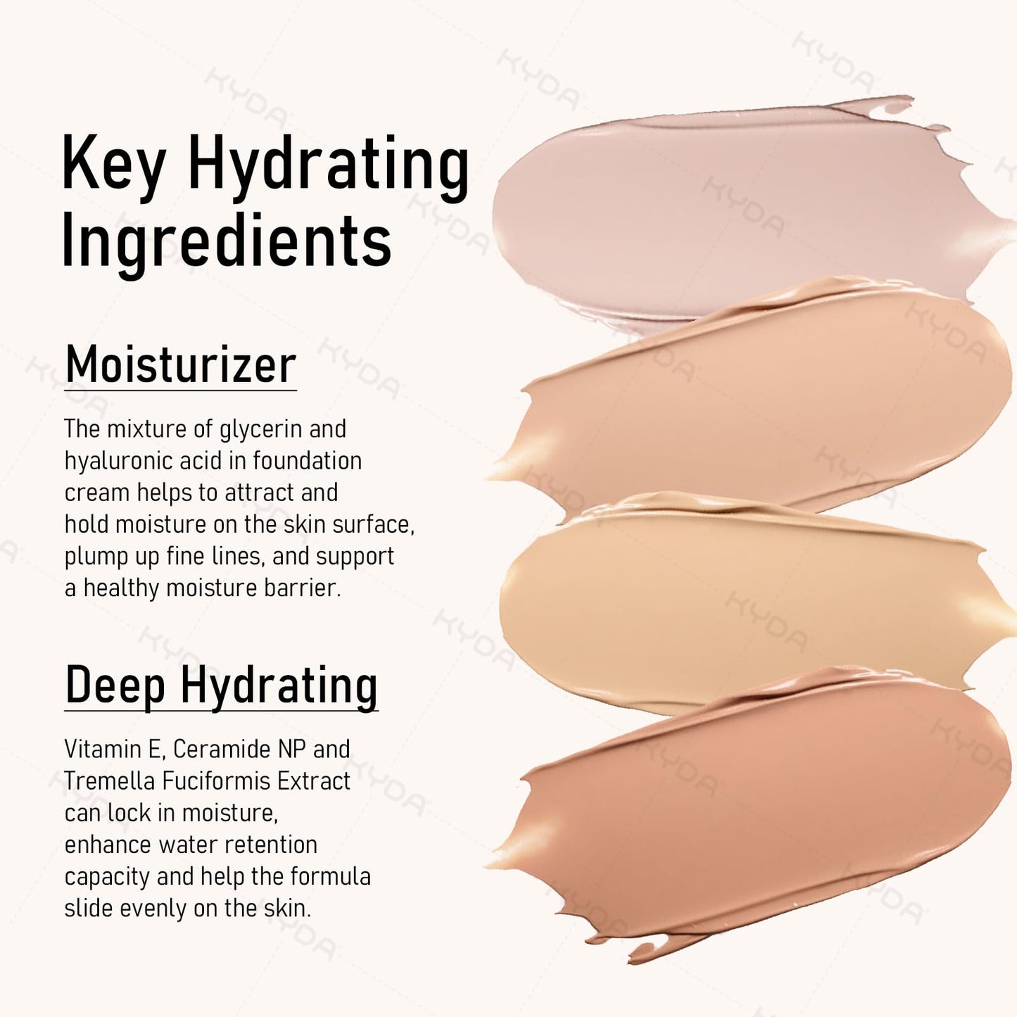 Side profile of Ownest Kyda BB cream packaging