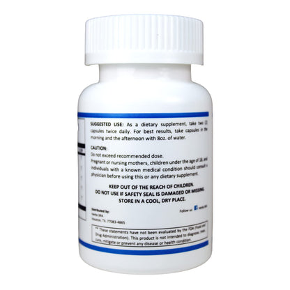 Herbs SRA Vein Care vegetarian capsules for leg vein health and swelling reduction