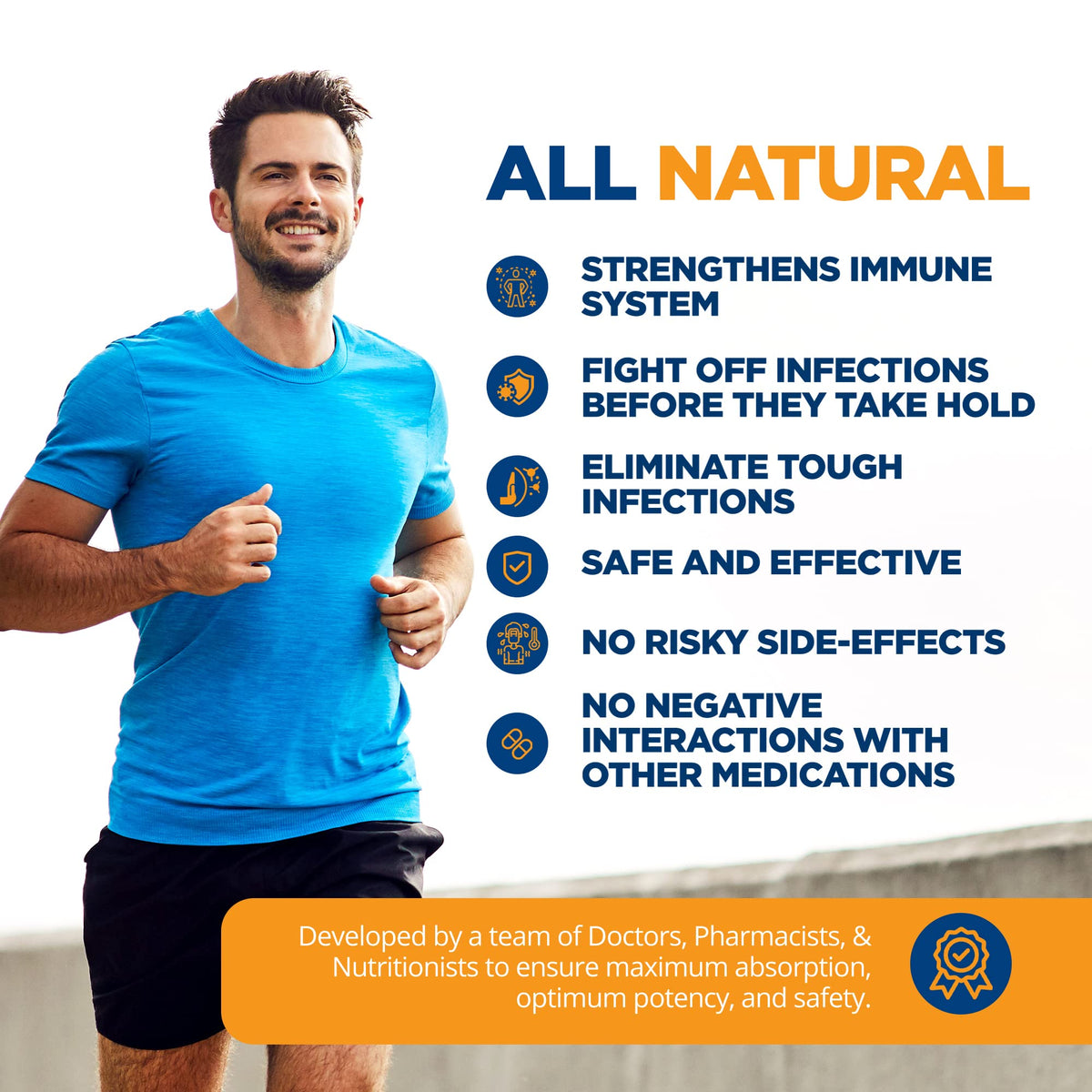 Close up of LifeSource Vitamins Anti-B natural herbal supplement