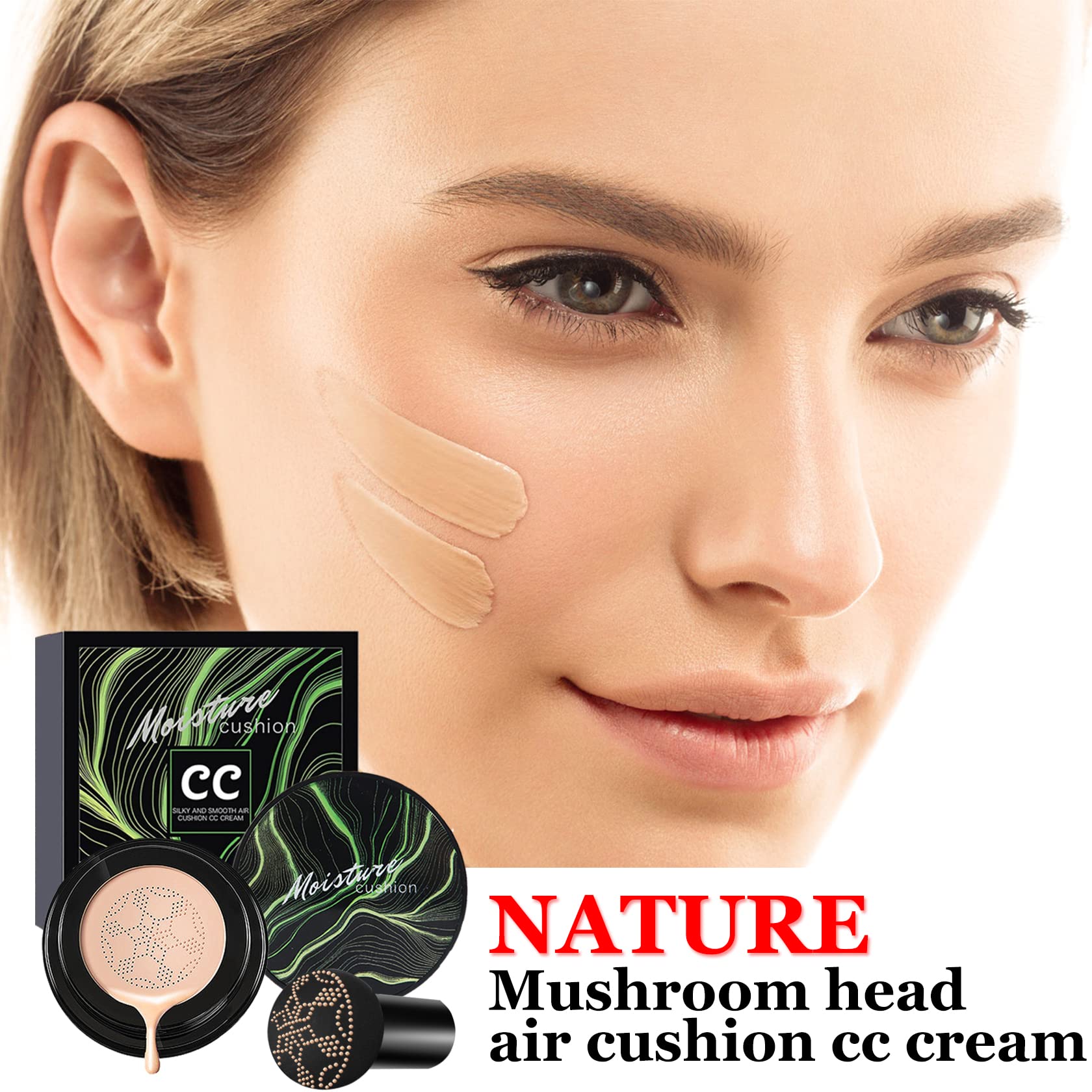 Cahiuyoa mushroom head foundation applicator detail