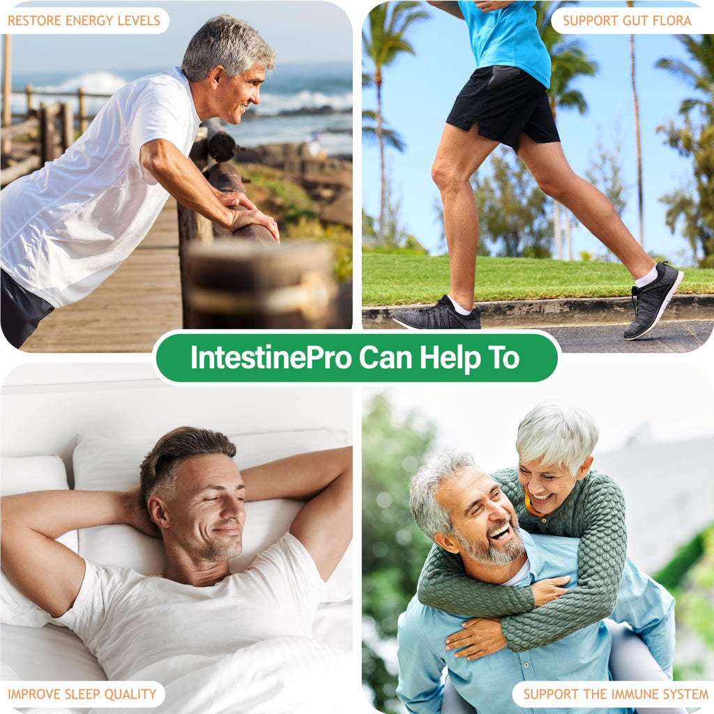 Teraputics IntestinePro dietary supplement bottle for gut support