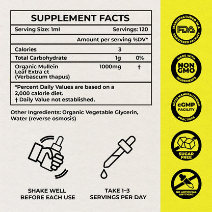 Inhale organic respiratory support supplement packaging