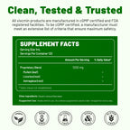 Vivcmin Mullein Drops for Lungs health supplement bottle side profile