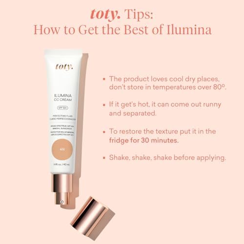 Sofia Vergara Toty CC Cream texture and shade swatch