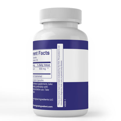 Pure Original Ingredients Bilberry Extract bottles showcasing zero fillers label