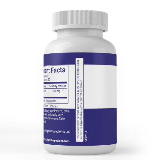 Pure Original Ingredients Bilberry Extract bottles showcasing zero fillers label