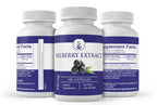 Pure Original Ingredients Bilberry supplement label showing 830 milligrams dosage