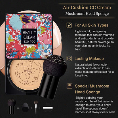 Two piece Nuibo air cushion CC cream compacts