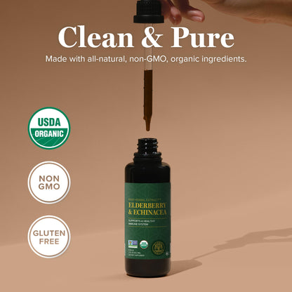 Global Healing USDA Organic certified liquid immune supplement