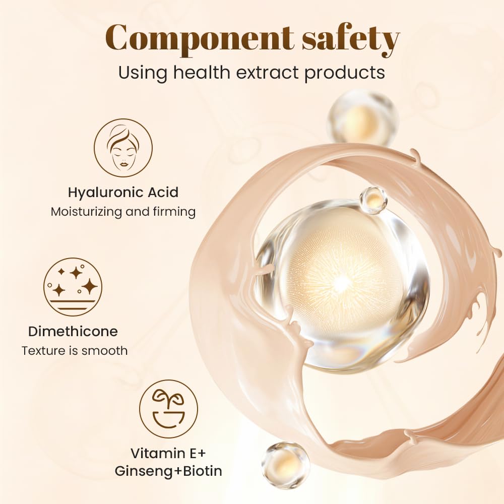 OETUIOW full coverage skin tone corrector showing before and after complexion results on mature skin.