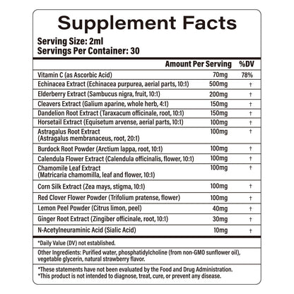 Lazpowfi liposomal formula bottle in a wellness setting