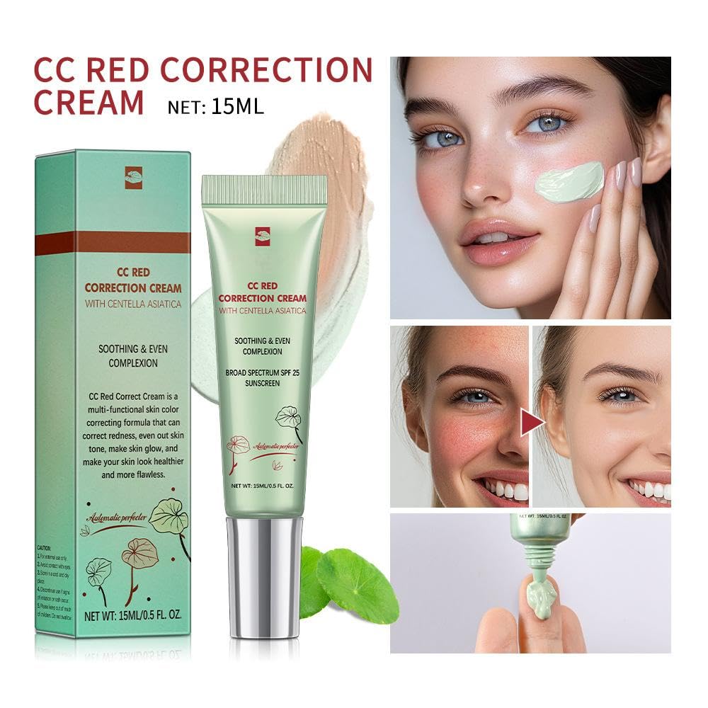Wwaiwenl green CC cream texture swatch on hand