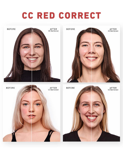Wwaiwenl CC cream application process on face for redness