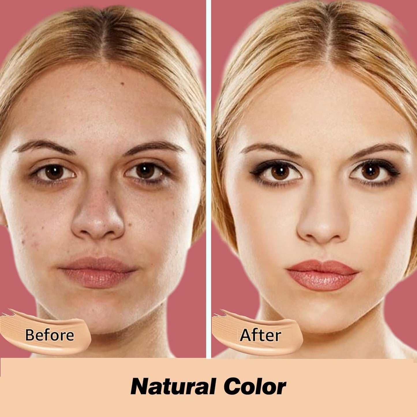 Nuibo air cushion foundation open showing cushion texture