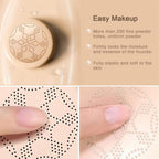 Natural shade liquid foundation air cushion open container view