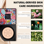 Demonstration of matte concealer texture and smooth application