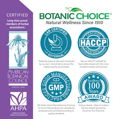 Authentic USA imported passion flower extract by Botanic Choice