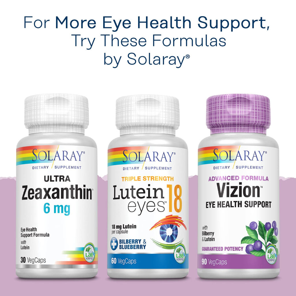 Rudra Retails imported Solaray Bilberry 60 count vegetarian capsules for advanced visual clarity.