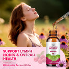 Side view of Catfit herbal detox drops with ingredient list