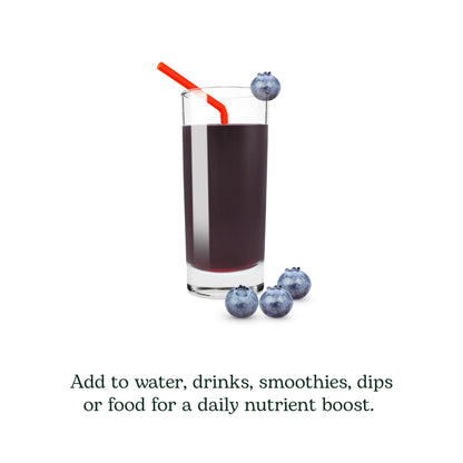 Authentic USA imported bilberry powder supplement for healthy blood circulation