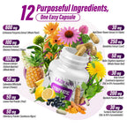 Lazpowfi 1540mg supplement bottle with 60 capsules