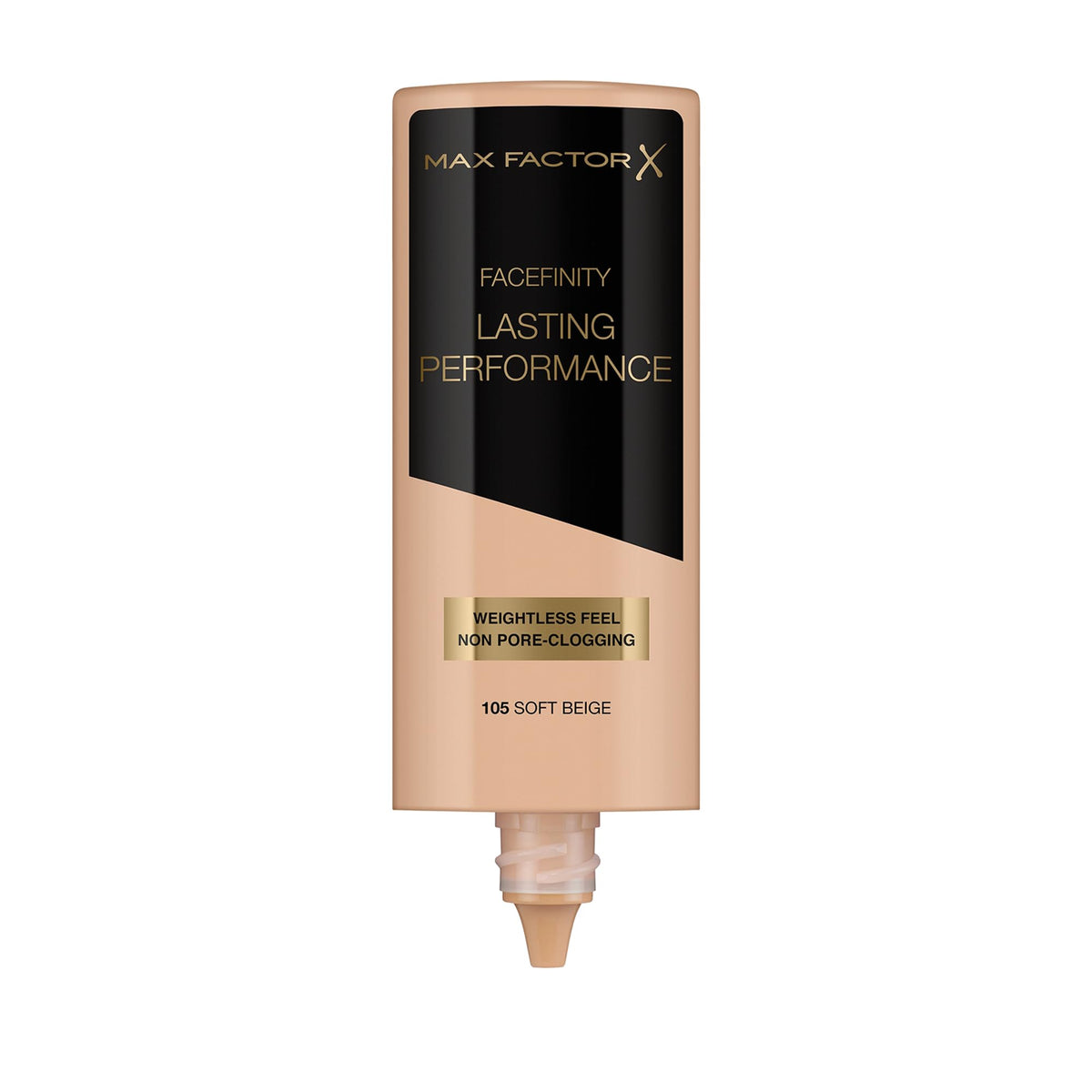Max Factor foundation bottle in shade 105 Soft Beige