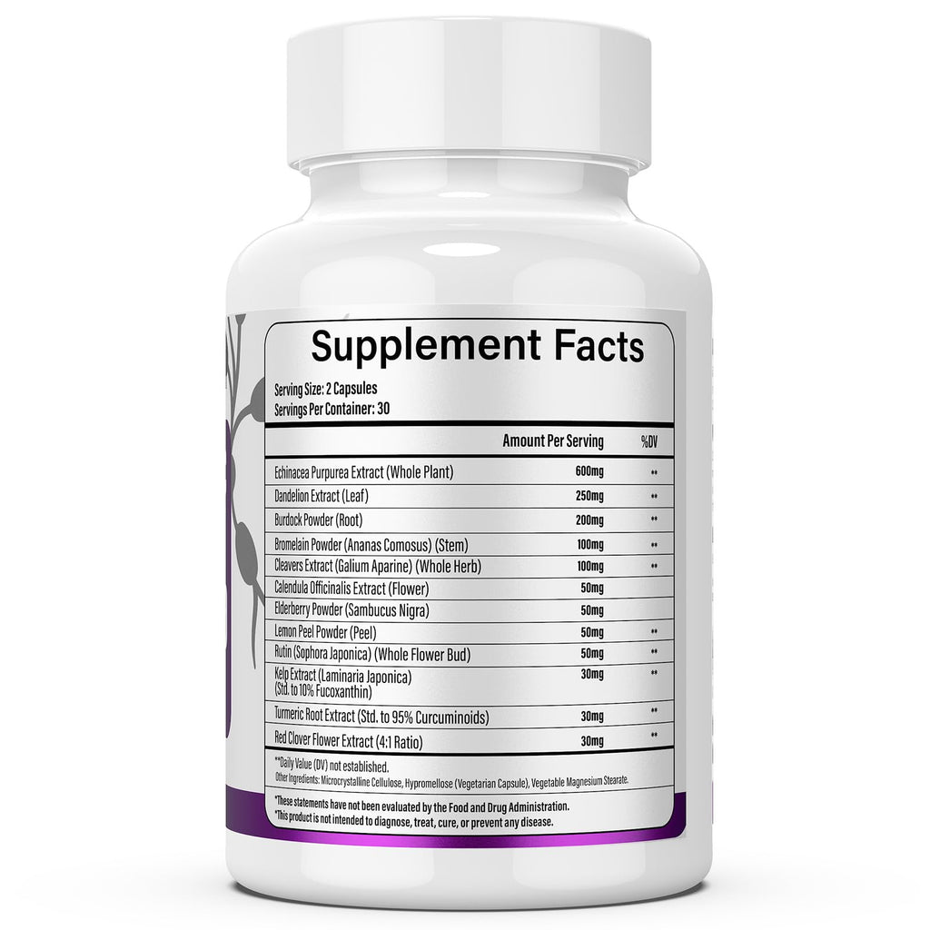 Group of ingredients representing Lazpowfi herbal complex