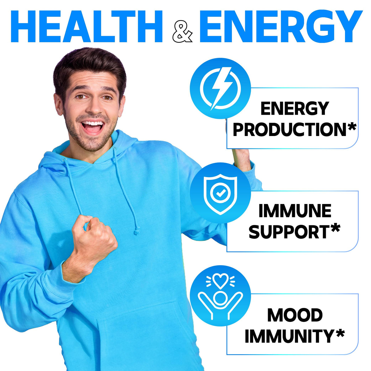 Supplement facts label on the imported Dedicad 150 capsules bottle highlighting high potency eye care.