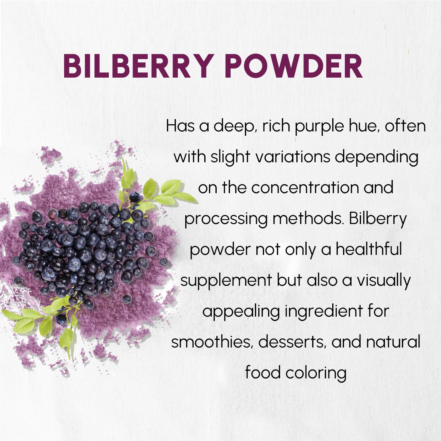 Pure vegan antioxidant powder being added to a breakfast smoothie