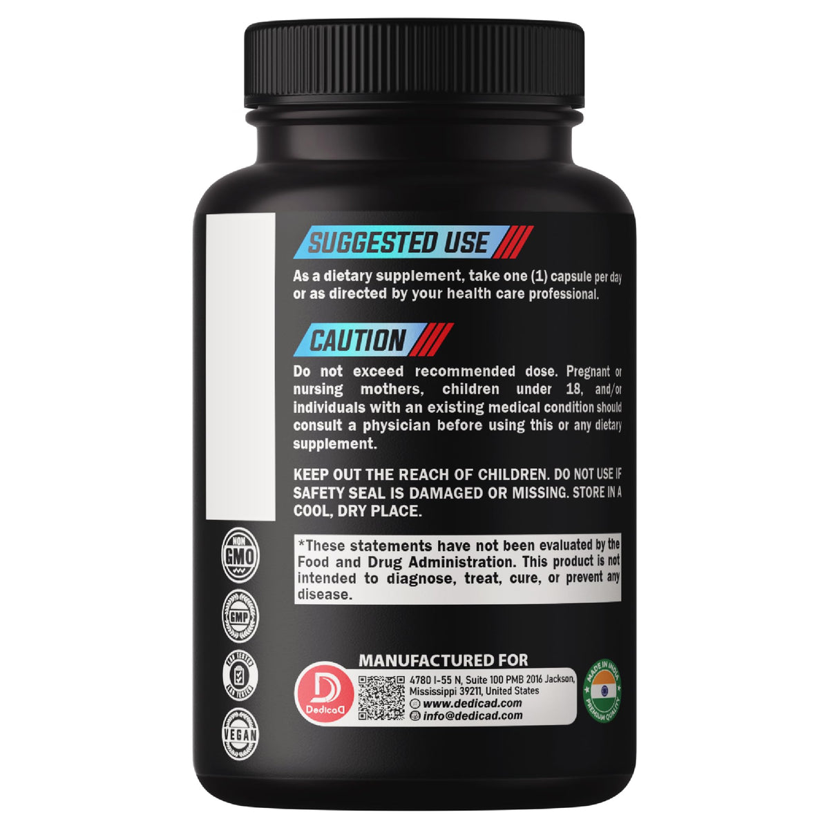 Lifestyle image of Dedicad daily eye and heart wellness supplement for long term visual support.