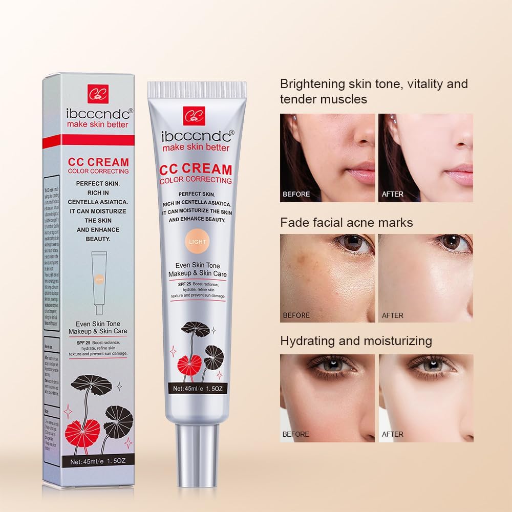 Side view of MeiPlumLai moisturizing CC cream container