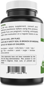 Premium Brieofood bilberry extract 2000mg dietary supplement bottle on a clean backdrop.