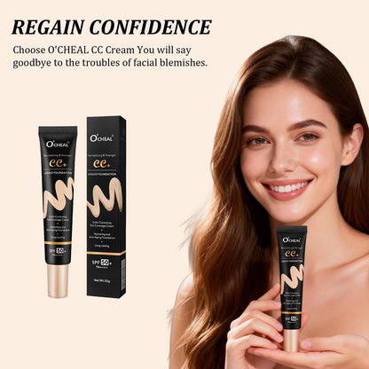 O'Cheal CC Cream full coverage foundation finish