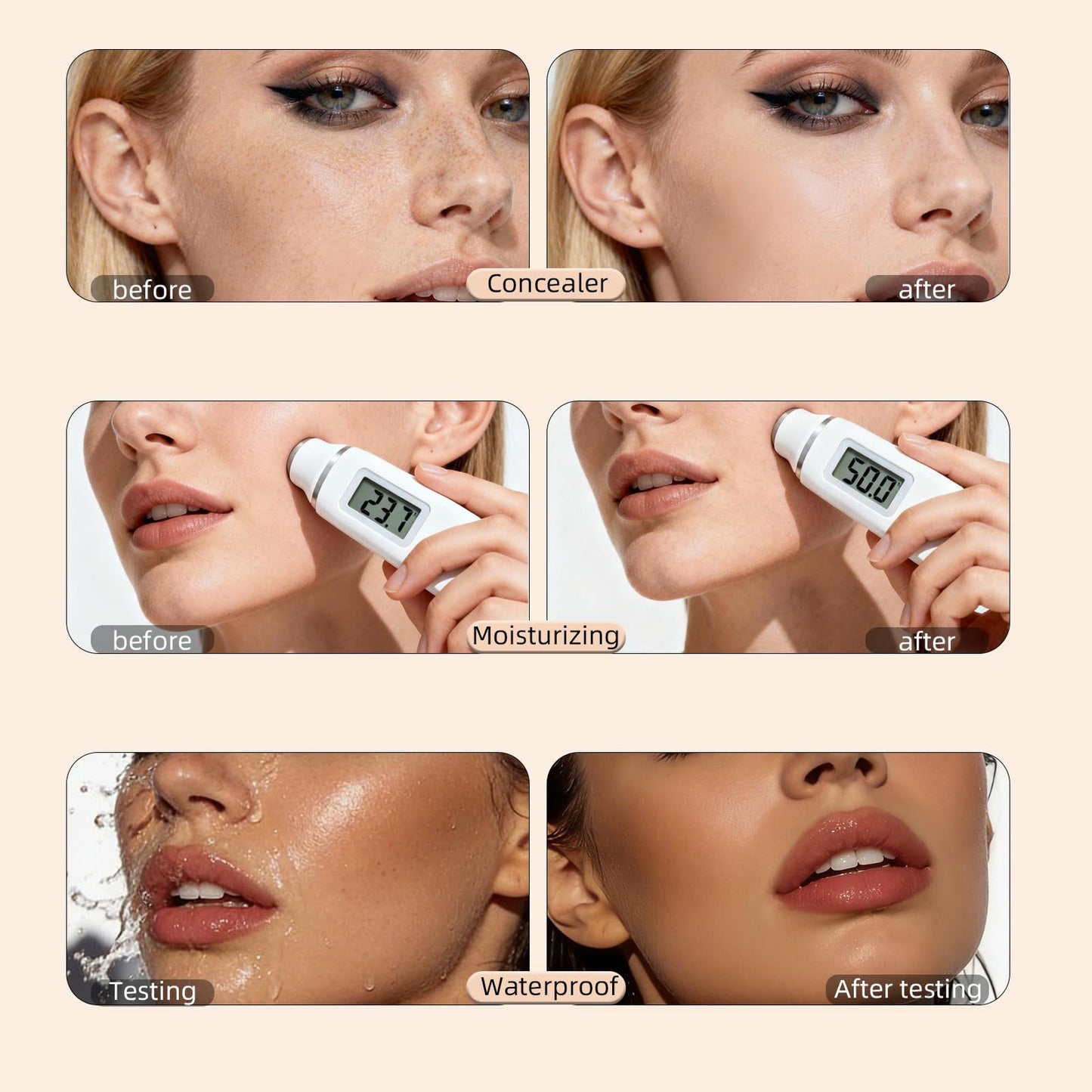 Waterproof O'Cheal CC Cream packaging details