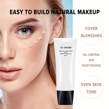 Application of Ghfczoo CC Cream on skin showing coverage